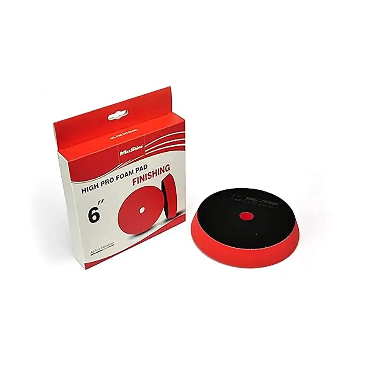 High Pro Red Foam Finishing Pad and 6.2 Inch for Ultra-Fine Finishing
